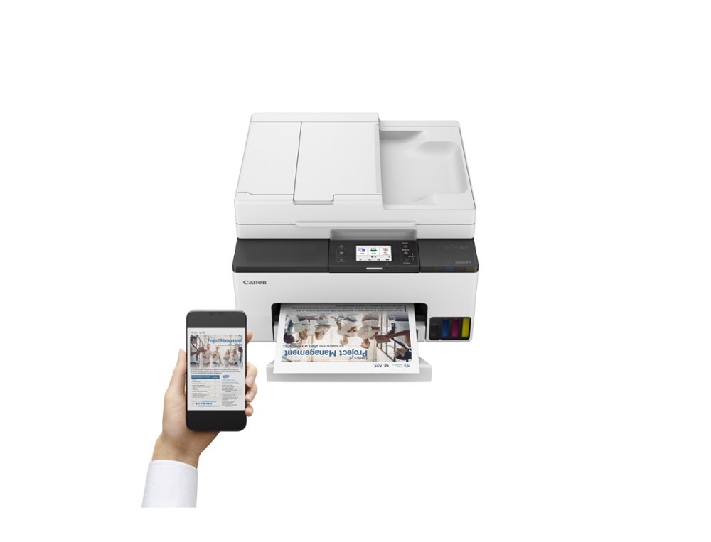 MULTIFUNCOES CANON MAXIFY GX2050 TINTA COR 15PPM PRETO 10PPM DIN A4 COR WIFI IMPRESSORA SCANNER COPIADORA FAX BANDEJA 25