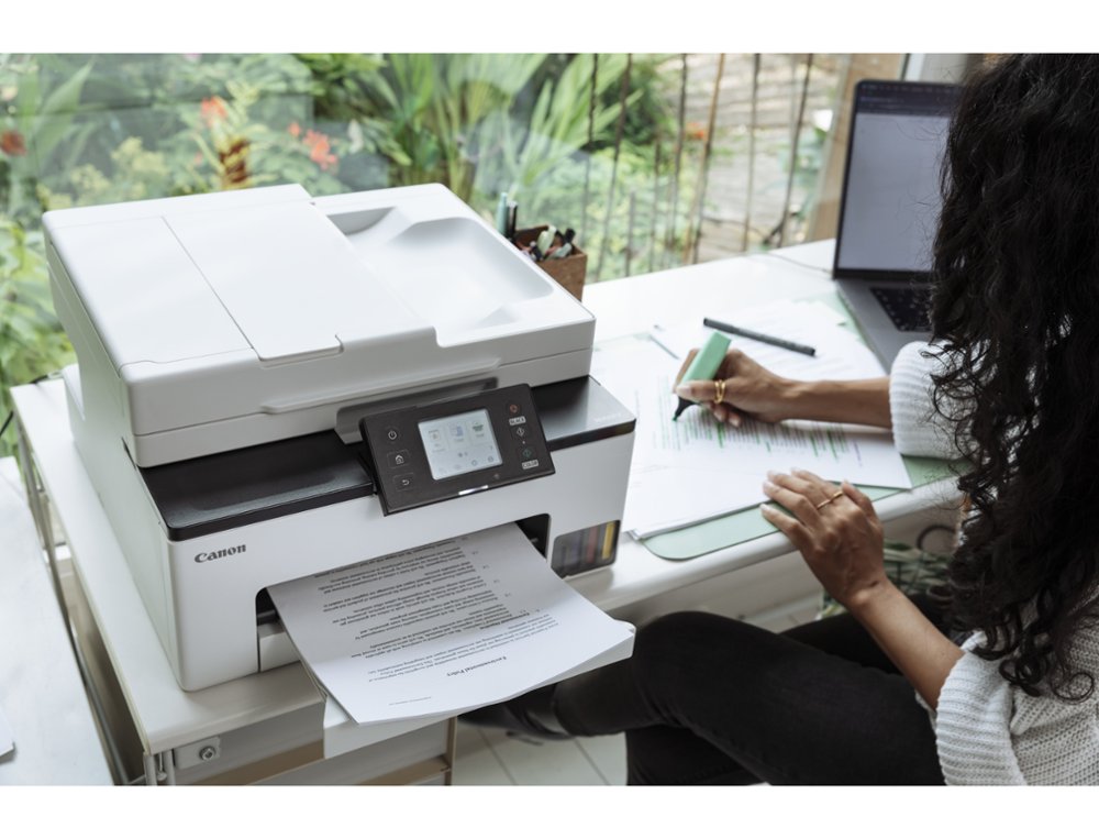 MULTIFUNCOES CANON MAXIFY GX2050 TINTA COR 15PPM PRETO 10PPM DIN A4 COR WIFI IMPRESSORA SCANNER COPIADORA FAX BANDEJA 25