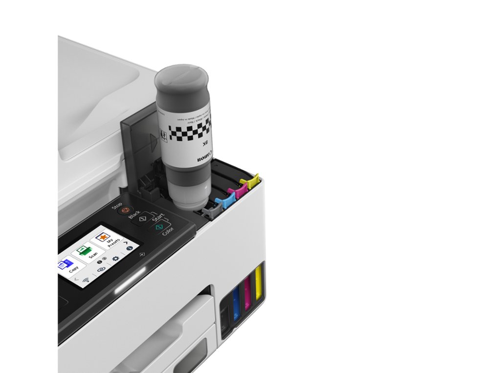 MULTIFUNCOES CANON MAXIFY GX2050 TINTA COR 15PPM PRETO 10PPM DIN A4 COR WIFI IMPRESSORA SCANNER COPIADORA FAX BANDEJA 25