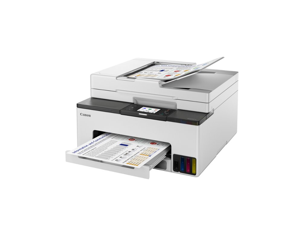MULTIFUNCOES CANON MAXIFY GX2050 TINTA COR 15PPM PRETO 10PPM DIN A4 COR WIFI IMPRESSORA SCANNER COPIADORA FAX BANDEJA 25