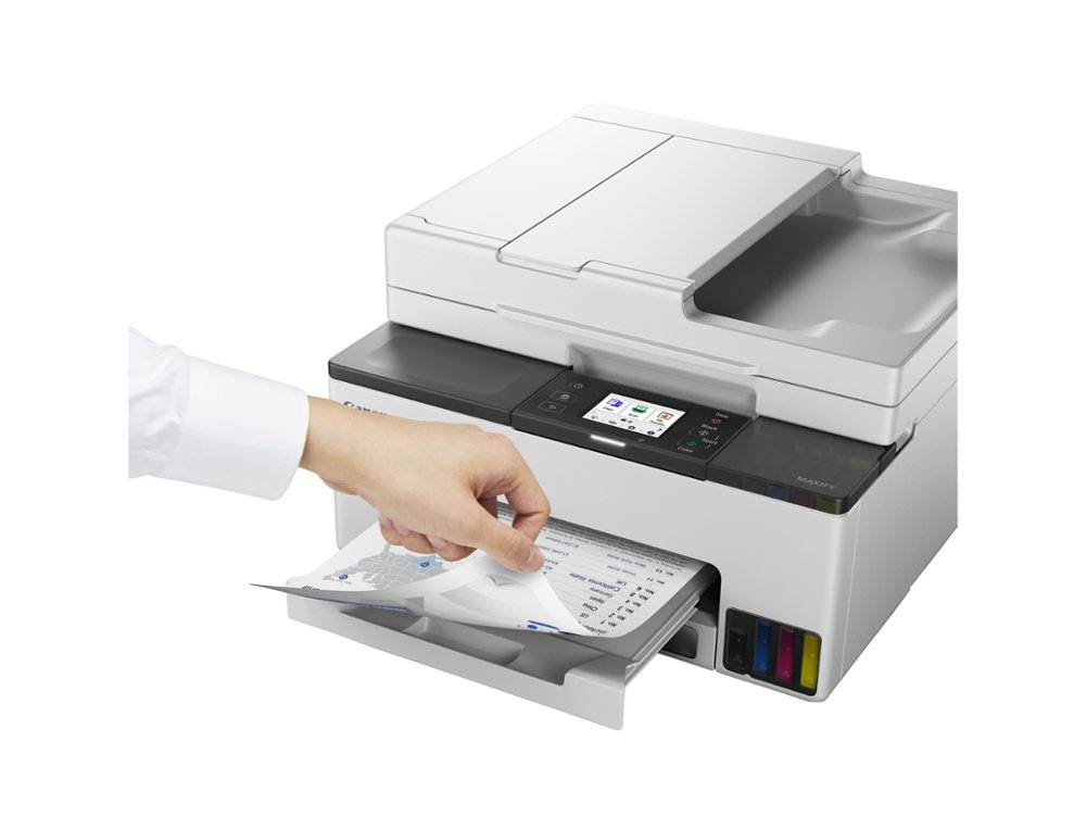 MULTIFUNCOES CANON MAXIFY GX2050 TINTA COR 15PPM PRETO 10PPM DIN A4 COR WIFI IMPRESSORA SCANNER COPIADORA FAX BANDEJA 25