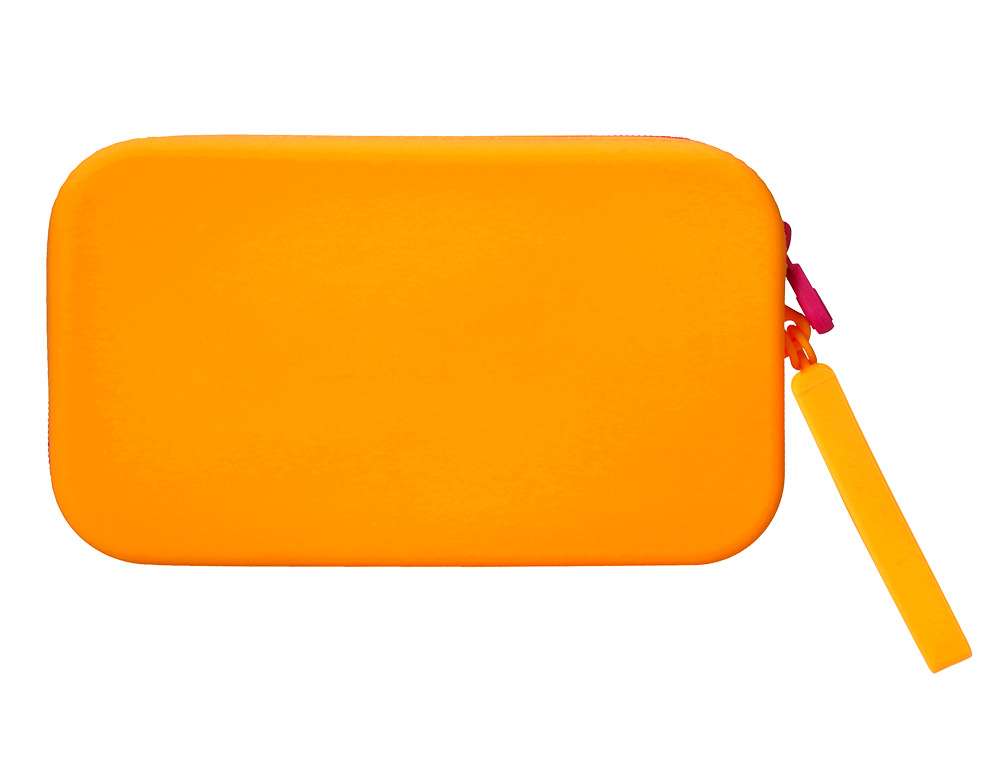 ESTOJO ESCOLAR ANTARTIK TROPICAL DIVE SILICONE SOFT RETANGULAR 190X120X25 MM EXPOSITOR DE 8 UNIDADES