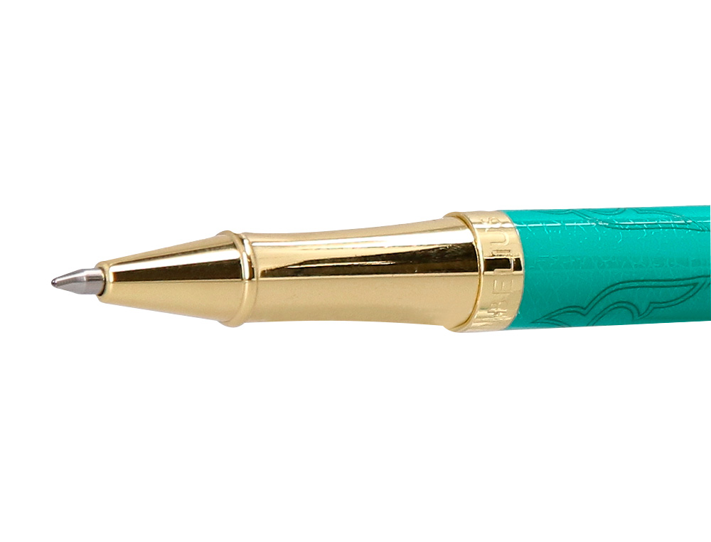 ROLLER BELIUS WILD WEST ALUMINIO COR VERDE DOURADO TINTA COR PRETO CAIXA DE DESIGN