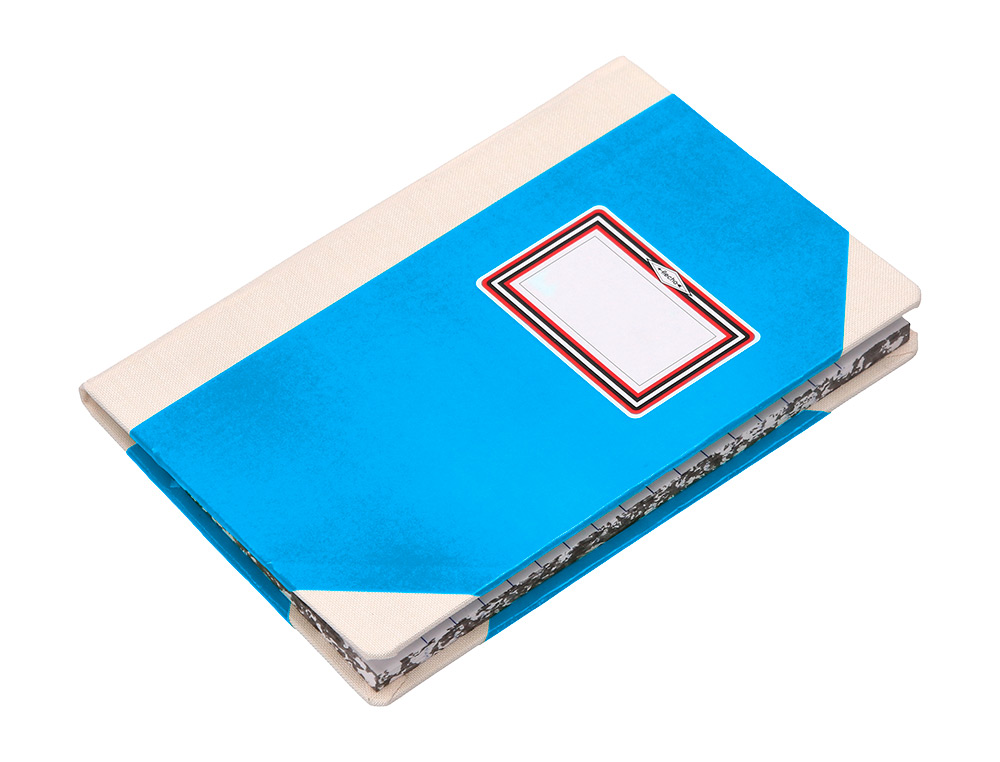 LIVRO DE CARTAO COSIDO FERNANDES FLECHA DIN A6+ PAUTADO 50 FOLHAS 100 GR AMARELO