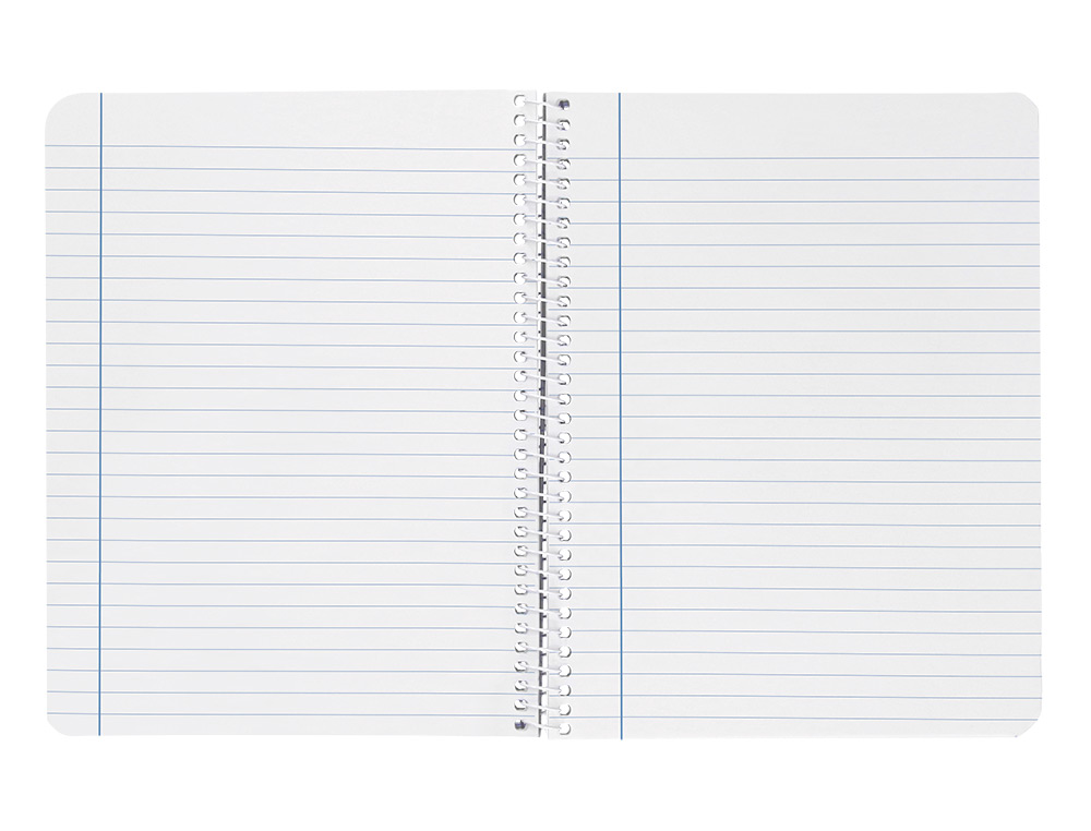 CADERNO ESPIRAL LIDERPAPEL WITTY DIN A4 CAPA DURA 80F 90GR PAUTADO COM MARGEM CORES SORTIDAS