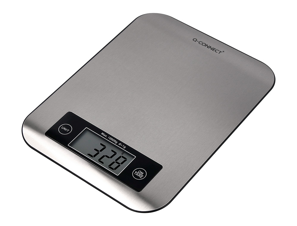 BALANCA PRECISAO Q-CONNECT DIGITAL COM ECRA LCD PRECISAO 1 GR CAPACIDADE DE 5 GR A 10 KG 215X165X16MM