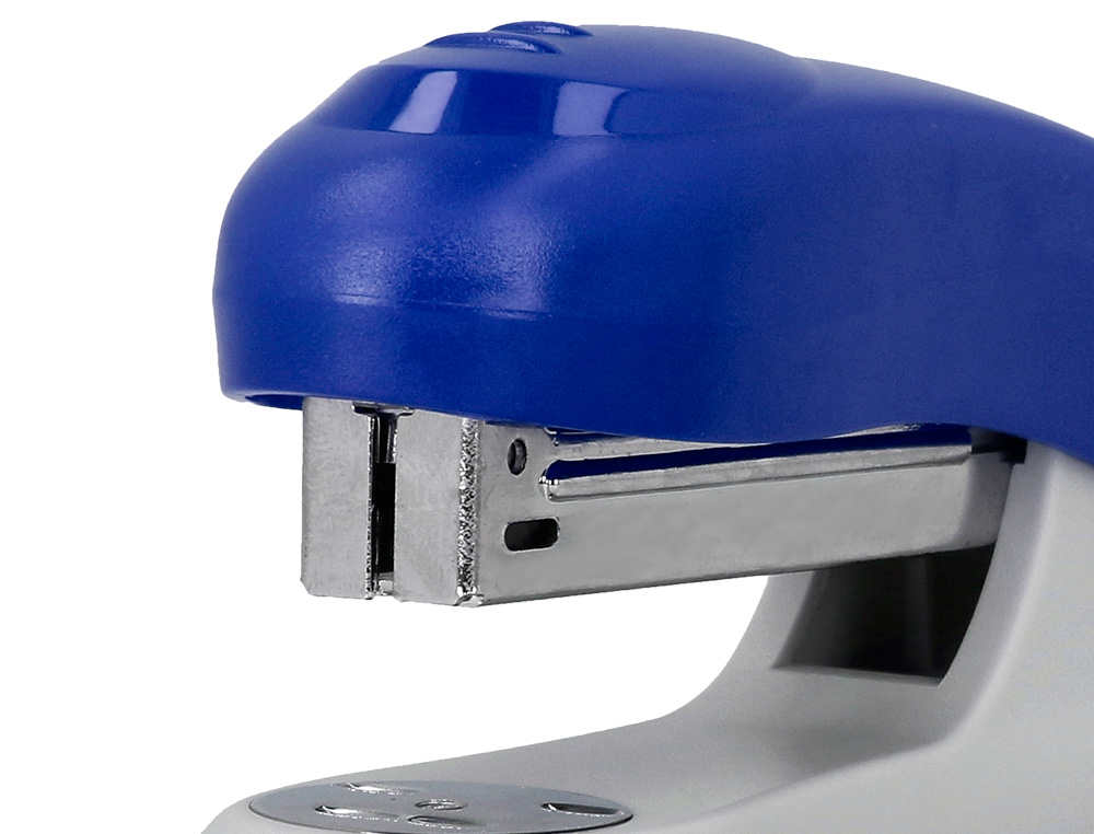 AGRAFADOR Q-CONNECT KF14205 PLASTICO ABS AZUL CAPACIDADE 20 FOLHAS