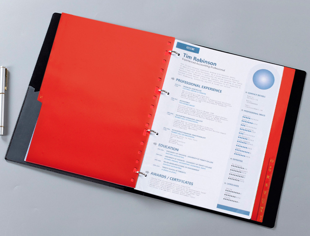 SEPARADOR LIDERPAPEL PLASTICO ALFABETICO A-Z QUARTO