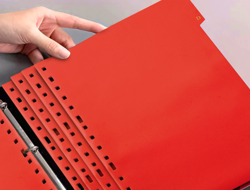 SEPARADOR LIDERPAPEL PLASTICO ALFABETICO A-Z QUARTO