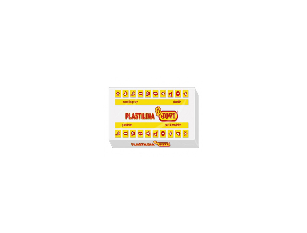 PLASTICINA JOVI 72 350 GR BRANCA