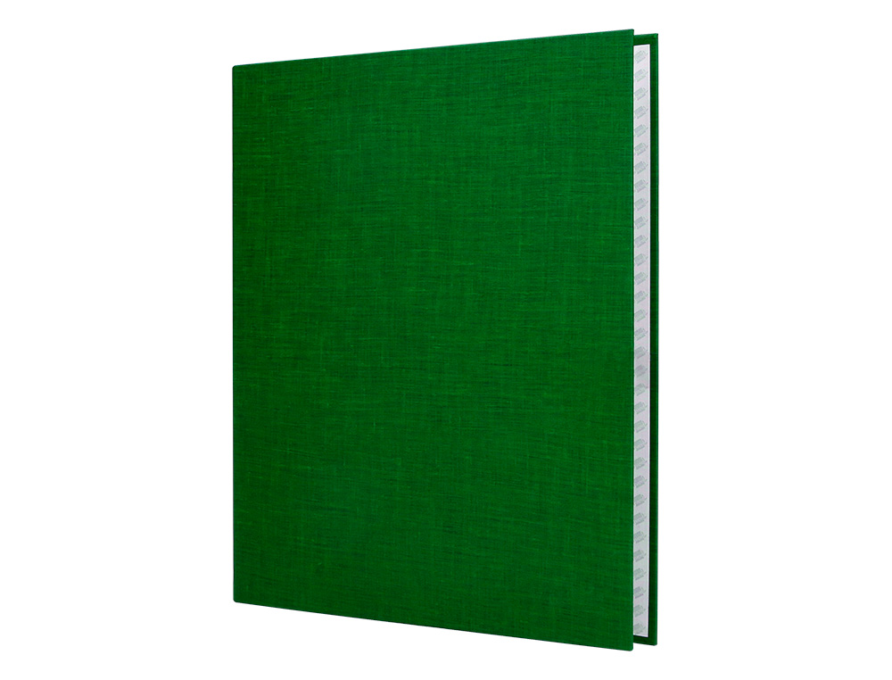CAPA LIDERPAPEL PAPER COAT 4 ANEIS 25 MM FORRO PVC FOLIO VERDE