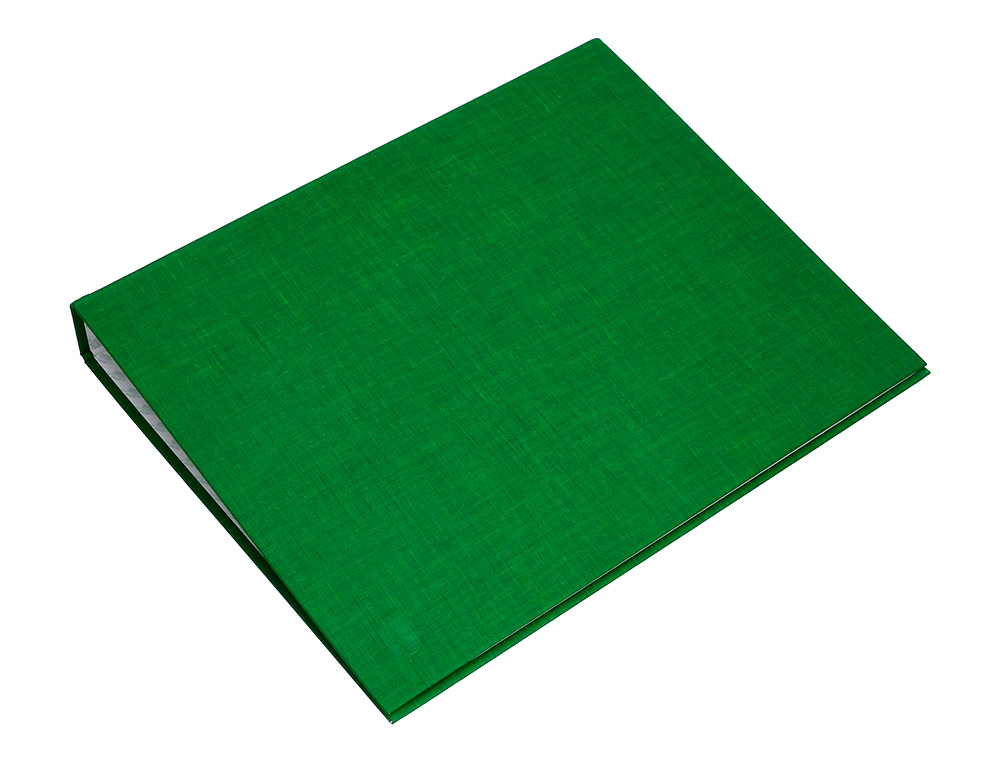 CAPA LIDERPAPEL PAPER COAT 4 ANEIS 25 MM FORRO PVC FOLIO VERDE