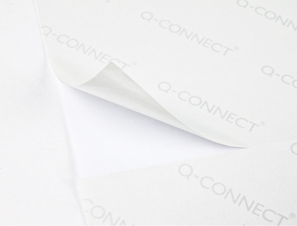 ETIQUETAS ADESIVAS Q-CONNECT DIN A4 99,1 X 67,7 MM