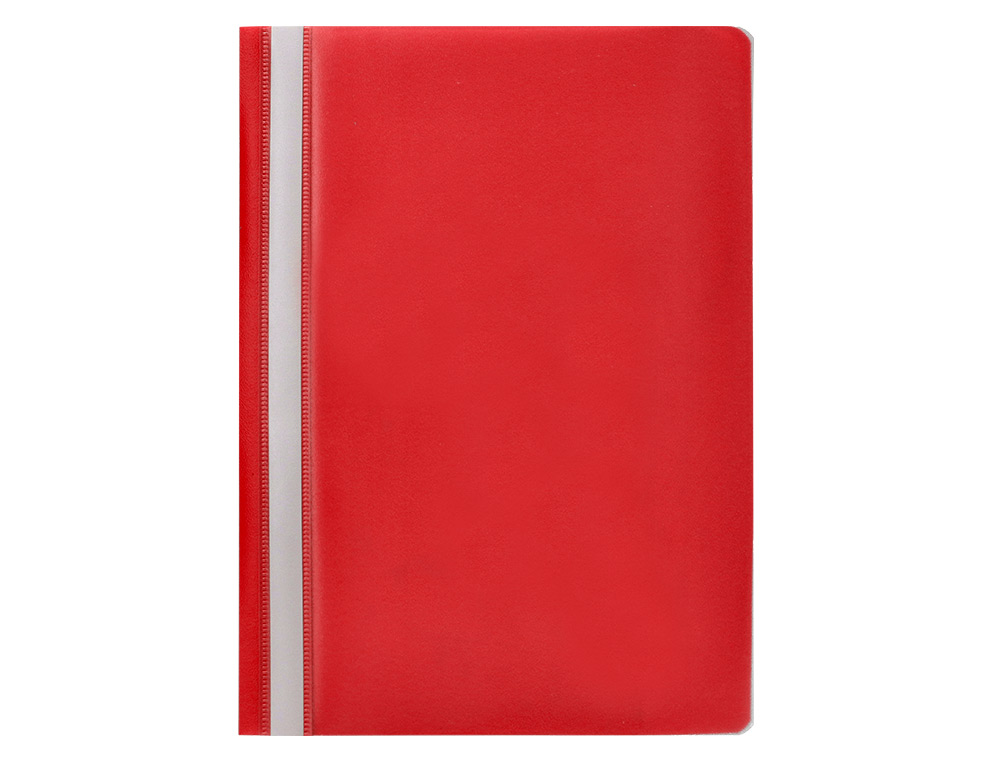 BOLSA DOSSIER Q-CONNECT FASTENER EM PLASTICO DIN A4 VERMELHO