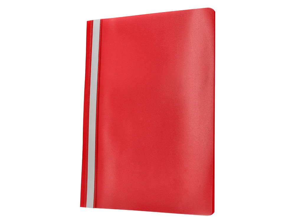 BOLSA DOSSIER Q-CONNECT FASTENER EM PLASTICO DIN A4 VERMELHO