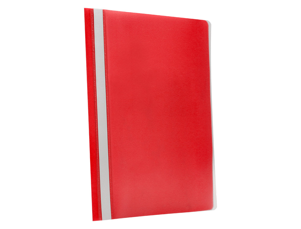 BOLSA DOSSIER Q-CONNECT FASTENER EM PLASTICO DIN A4 VERMELHO