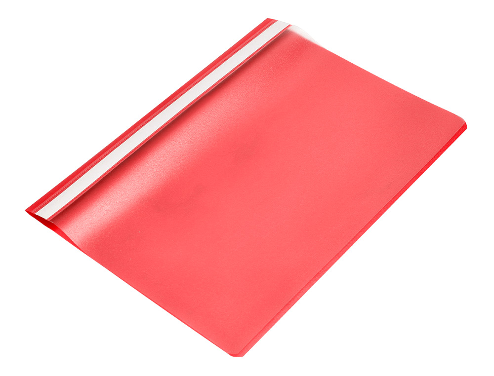 BOLSA DOSSIER Q-CONNECT FASTENER EM PLASTICO DIN A4 VERMELHO