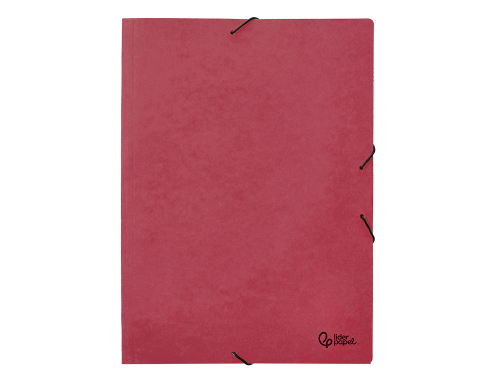 PASTA DE ELASTICOS LIDERPAPEL DIN A3 VERMELHA