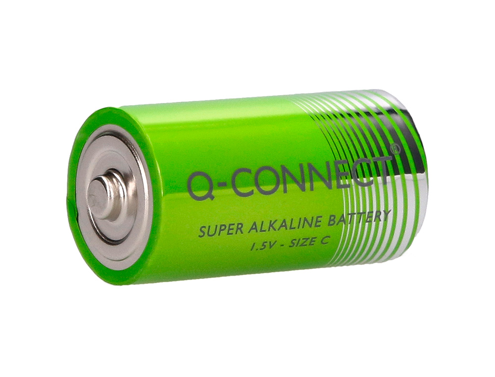 PILHA Q-CONNECT ALCALINA C BLISTER COM 2 UNIDADES