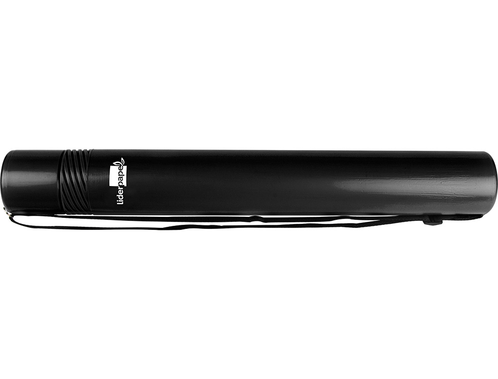 TUBO PORTA DESENHOS EXTENSIVEL 80 CM PRETO