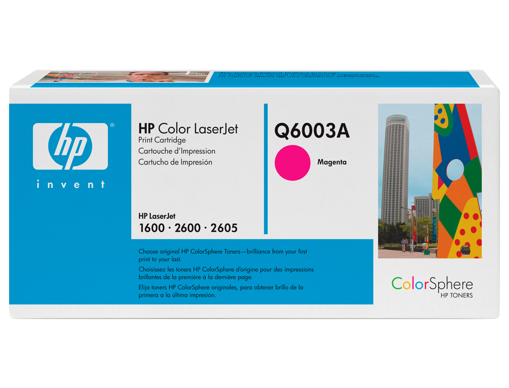 TONER HP LASERJET MAGENTA 1600/2600/2605