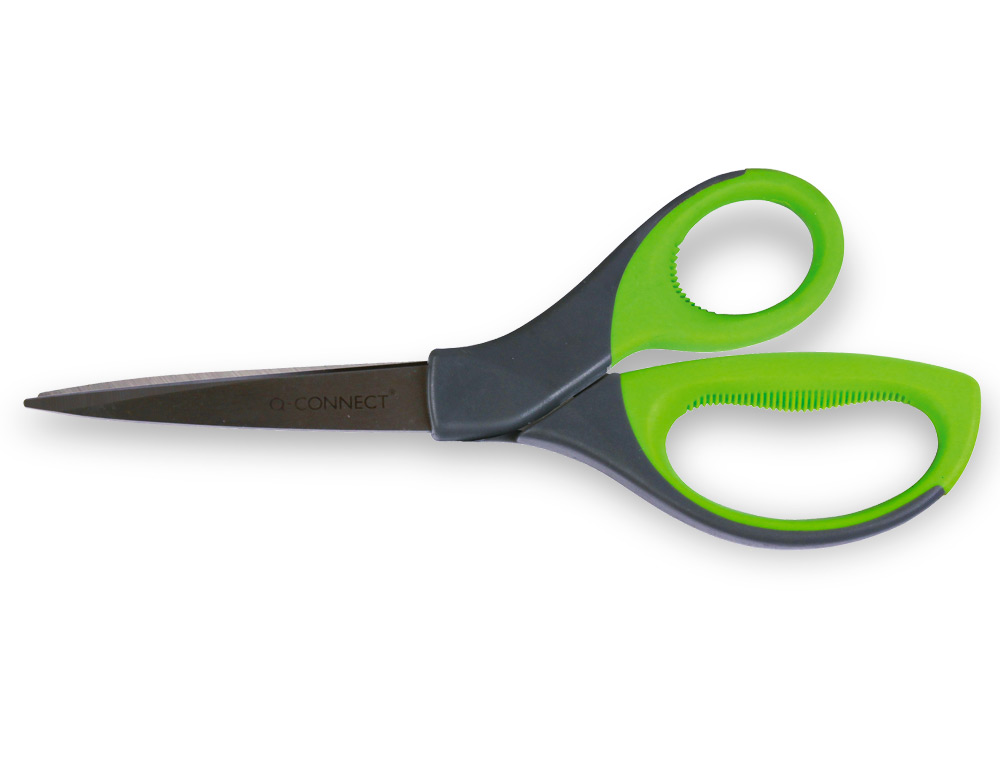 TESOURA PARA ESCRITORIO Q-CONNECT CABO EM BORRACHA 8