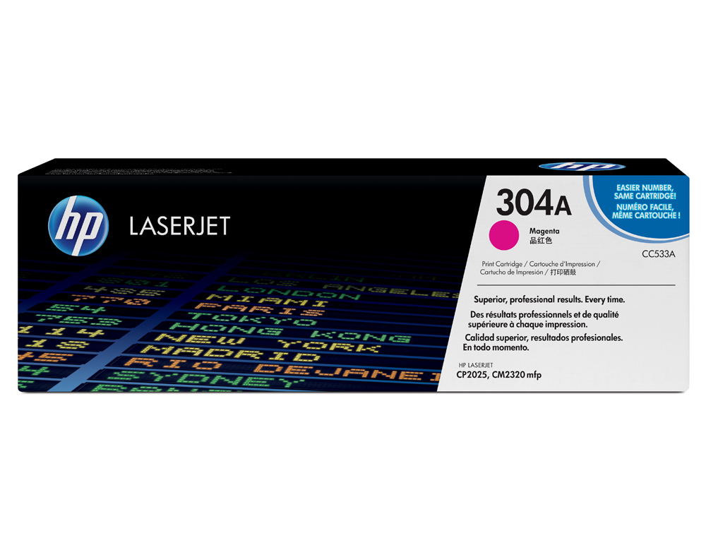 TONER HP LASERJET COR CP2025/CM2320 MAGENTA 2.800PAG