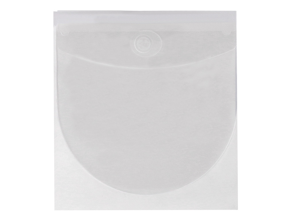 BOLSA AUTOADESIVA PARA CD Q-CONNECT COM ABA PACK DE 10 UNIDADES
