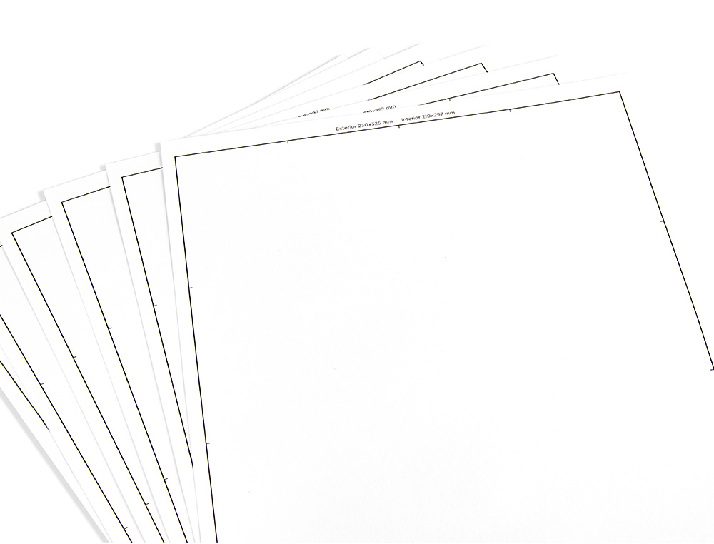 PAPEL DE DESENHO LIDERPAPEL DIN A4 150 GR EMBALAGEM DE 10 FOLHAS