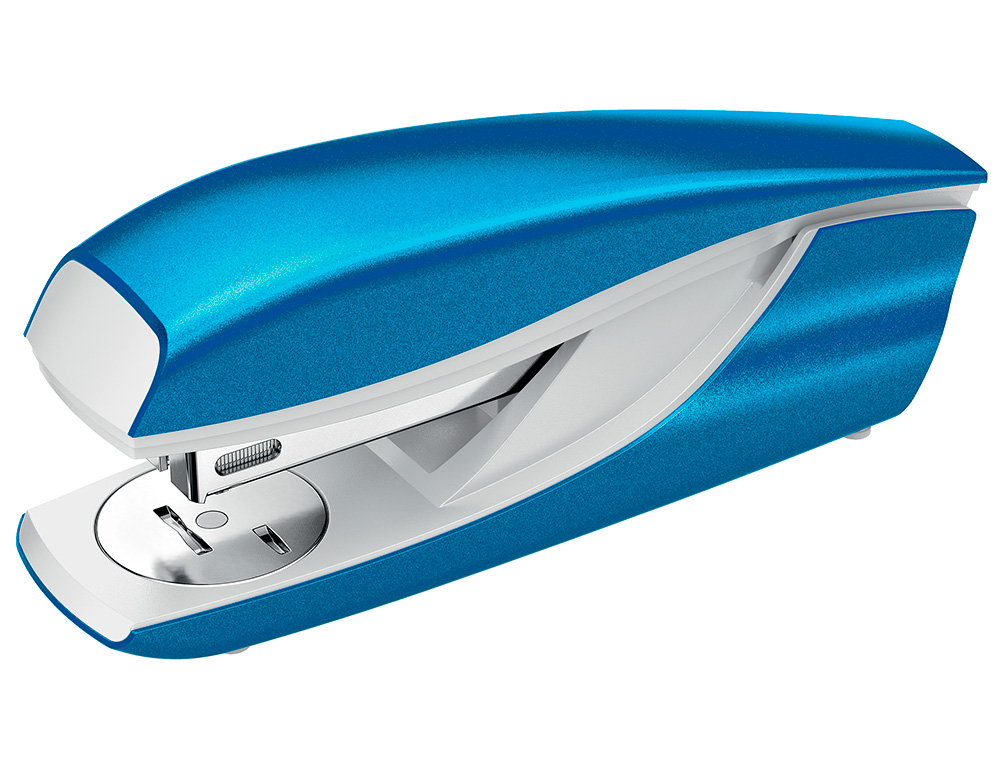AGRAFADOR PETRUS MOD 635 WOW AZUL METALIZADO CAPACIDADE 30 FOLHAS