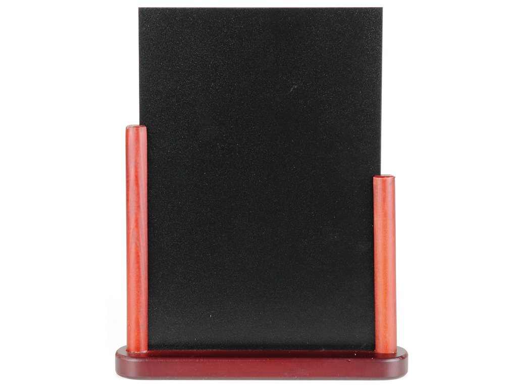QUADRO PRETO LIDERPAPEL DUPLA FACE DE MADEIRA COM SUPERFICIE PARA MARCADORES TIPO GIZ 21X30CM