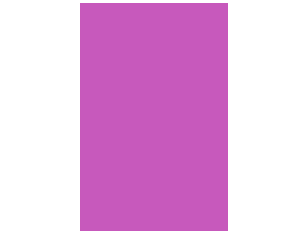 CARTOLINA GUARRO DIN A4 FUCSIA 185 GR PACK DE 50 FOLHAS