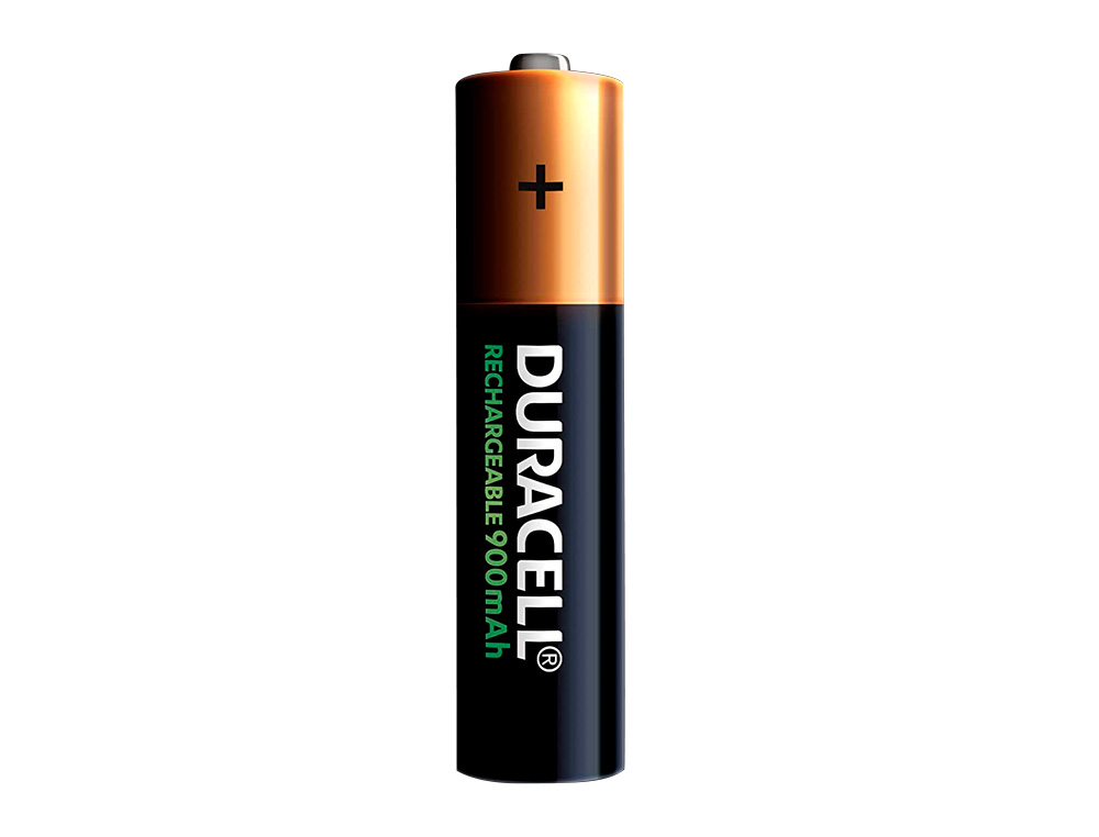 PILHA DURACELL RECARREGAVEL STAYCHARGED AAA 900 MAH BLISTER DE 4 UNIDADES