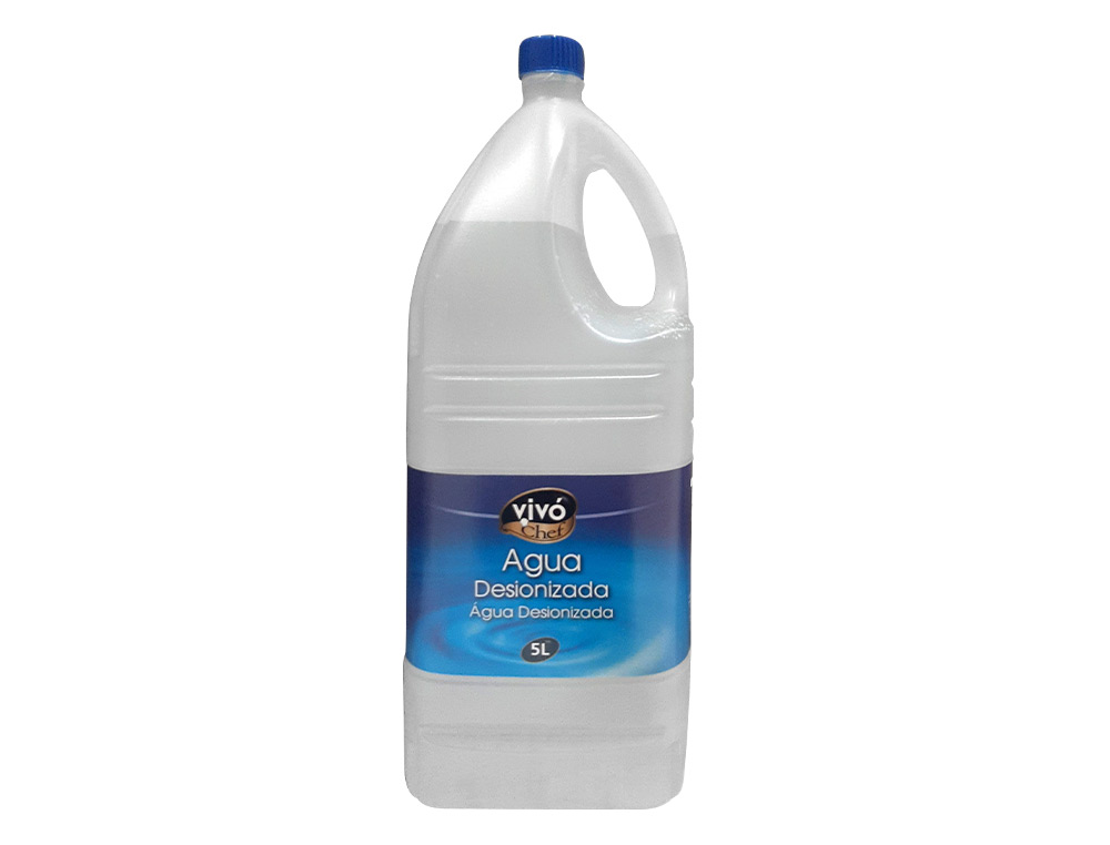 AGUA DESTILADA VIVOCHEF GARRAFA 5L