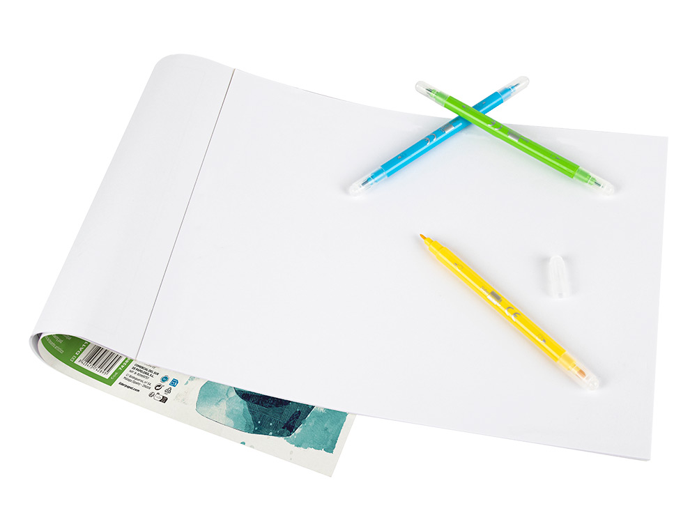 BLOCO DE DESENHO LIDERPAPEL ARTISTICO COLADO 297X420 MM DIN A3 30 FOLHAS 120G/M2 SEM ESQUADRIA