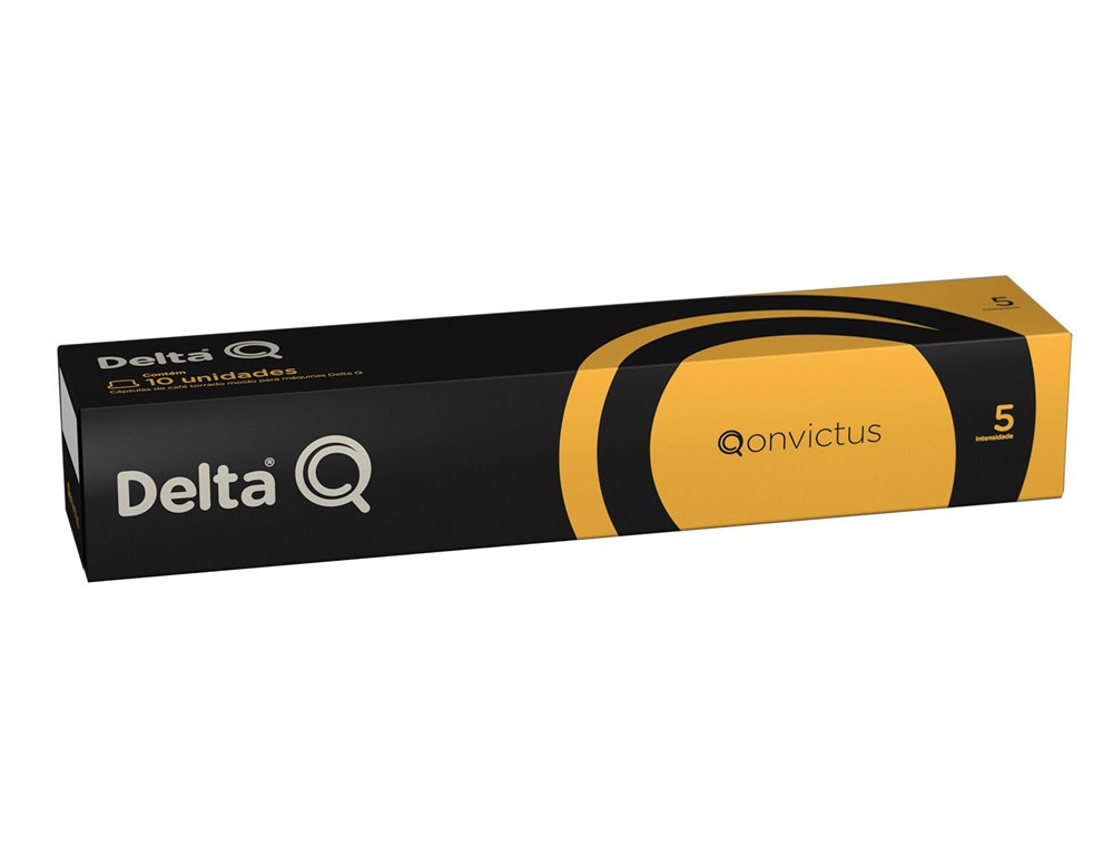 CAFE DELTA QONVICTUS CAPSULAS MONODOSE INTENSIDADE 5