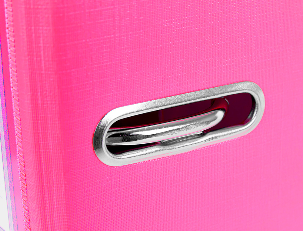 PASTA DE ARQUIVO DE ALAVANCA LIDERPAPEL DOCUMENTA PVC DIN A4 LOMBADA 75 MM ROSA
