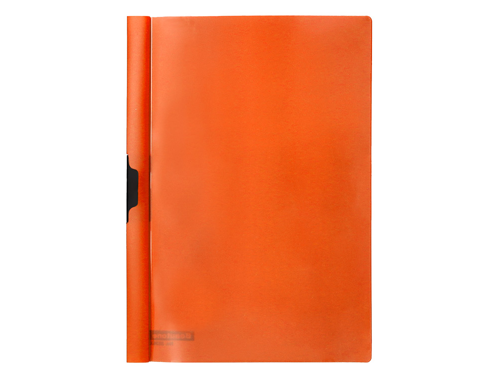 PASTA DOSSIER C/CLIP LATERAL, P/25 FLS, LARANJA (PACK C/10)