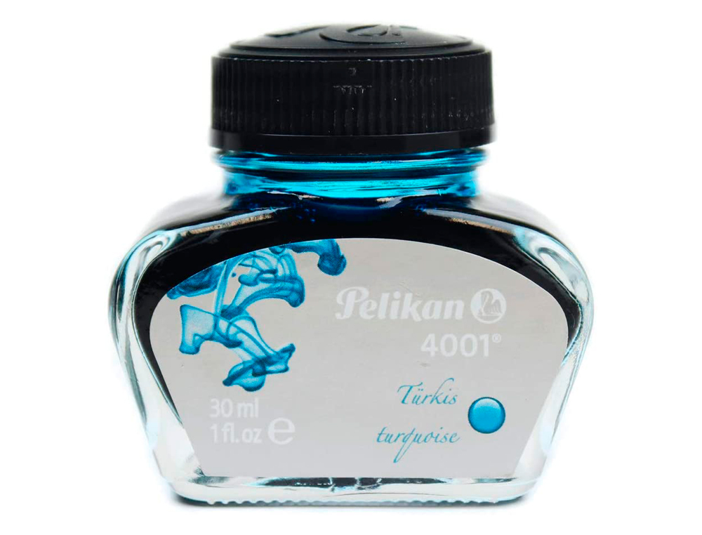 TINTA PELIKAN 4001 , 30 ML TURQUESA