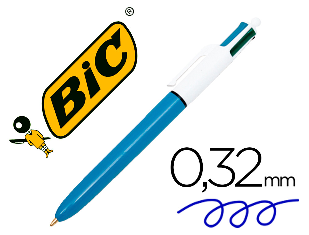 ESFEROGRAFICA BIC QUATRO CORES