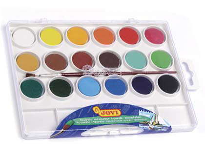 AGUARELA JOVI 18 CORES