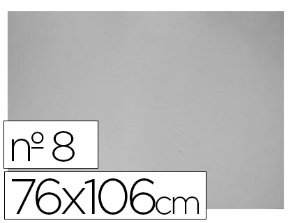 CARTAO CINZA 760X1060 MM, DE 0,8 MM