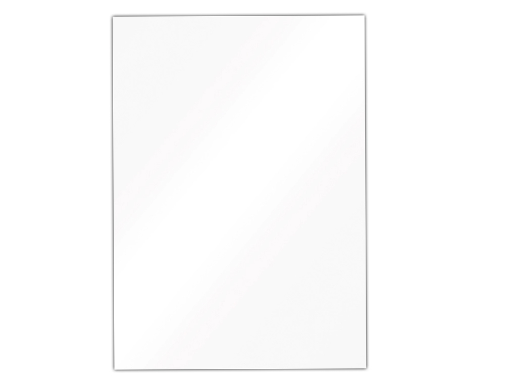 PAPEL AUTO ADESIVO. 50 X 70 CM. 150 GRS/M2. BRANCO ALTO BRILHO