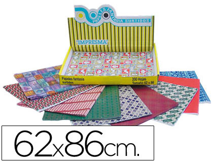 PAPEL FANTASIA 62X86 CM 40 GRS/M2