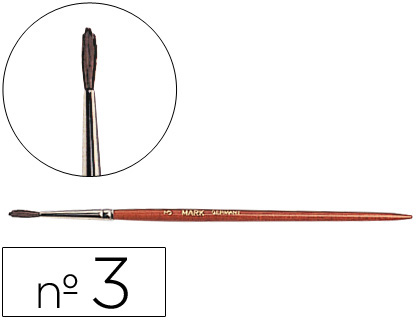 PINCEL AGUARELA LIDERPAPEL N. 3