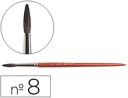 PINCEL AGUARELA LIDERPAPEL N. 8
