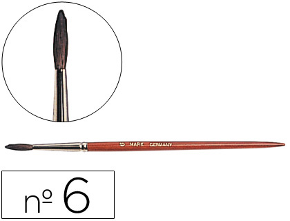 PINCEL AGUARELA LIDERPAPEL N. 6