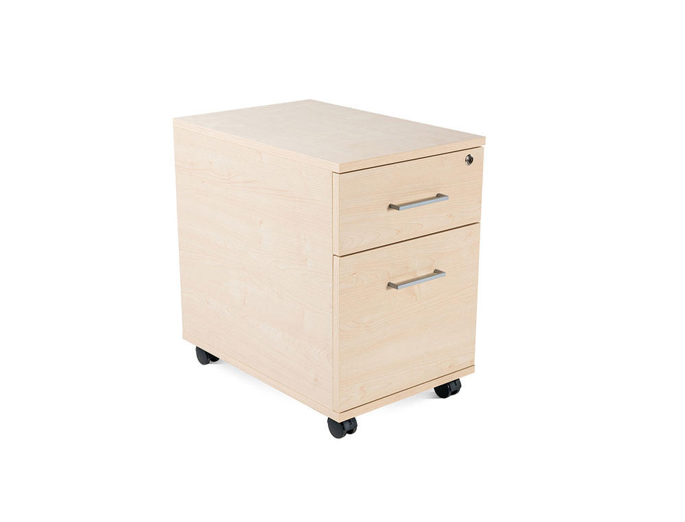 ARMARIO ROCADA COM DOIS GAVETAS SERIE STORE 58X40X59,5 CM ACABAMENTO AA01 FAIA/FAIA