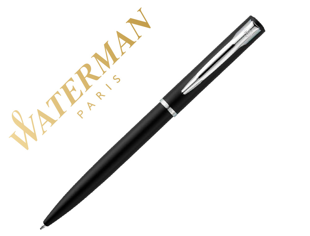 ESFEROGRAFICA WATERMAN ALLURE LACADA PRETO EM ESTOJO DE OFERTA