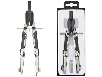 COMPASSO ROTRING COMPACT MICROMETRICO AJUSTE RAPIDO COMPRIMENTO 17 CM